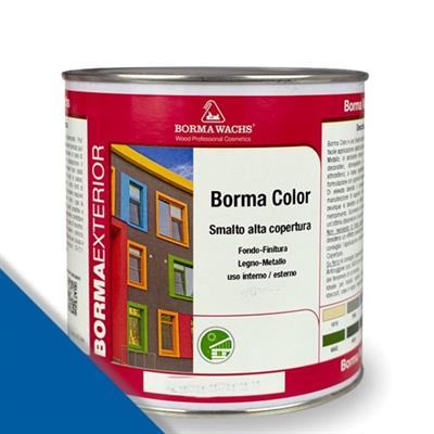 BORMA COLOR BLU TRAFFICO LUCIDO RAL5017 ML.750
