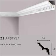 ARSTYLZ2 CORNICE IN POLIURETANO MT.2 84x84 cf.20 mt.