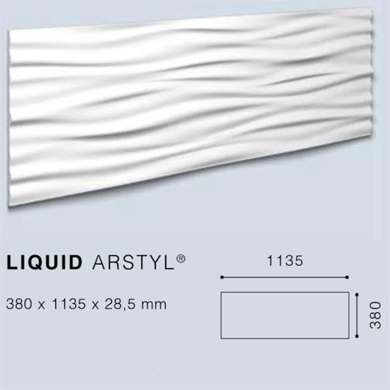 ARSTYLLIQUID WALLPANELS 3D POLIURETANO cf.6 pz.