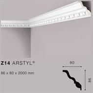ARSTYLZ14 CORNICE POLIURETANO MT.2 86x80 cf.60 pz.