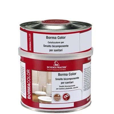 SMALTO BICOMPONENTE BIANCO x SANITARI ML.750