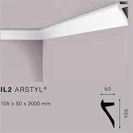 ARSTYLIL2 CORNICE POLIURETANO MT.2 105x50 cf.40 mt.