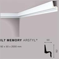 ARSTYLIL7 MEMORY CORNICE POLIURETANO MT.2 92x50 cf.28 mt.