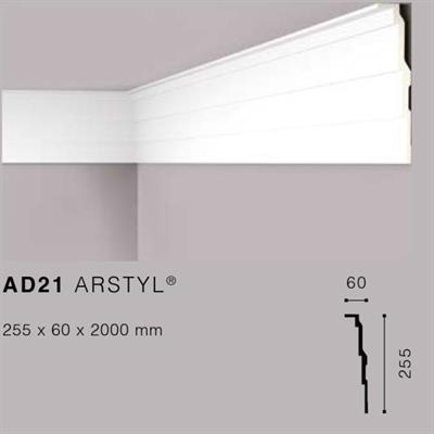 ARSTYLAD21 CORNICE IN POLIURETANO MT.2 255x60 cf.24 mt.