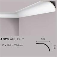 ARSTYLAD23 CORNICE IN POLIURETANO MT.2 185x115 cf.26 mt.