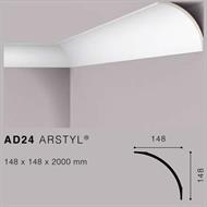ARSTYLAD24 CORNICE IN POLIURETANO MT.2 148x148 cf.24 mt.