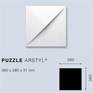 ARSTYLPUZZLE WALLTILES 3D POLIURETANO 380x380x31 cf.6 pz.
