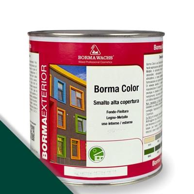 BORMA COLOR VERDE MUSCHIO LUCIDO RAL6005 ML.750
