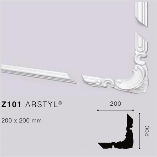 ARSTYLZ101 SET 4 ANGOLI IN POLIURETANO 200x200