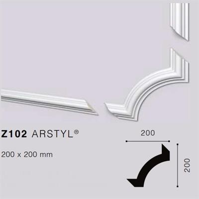 ARSTYLZ102 SET 4 ANGOLI IN POLIURETANO 200x200
