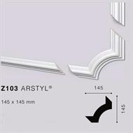 ARSTYLZ103 SET 4 ANGOLI IN POLIURETANO 145x145
