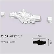 ARSTYLZ104 SET 2 DECORI IN POLIURETANO 245x107