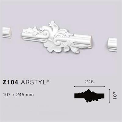 ARSTYLZ104 SET 2 DECORI IN POLIURETANO 245x107