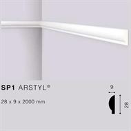 ARSTYLSP1 CORNICE POLIURETANO MT.2 28x9 cf.100 mt.