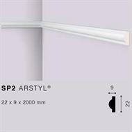 ARSTYLSP2 CORNICE POLIURETANO MT.2 22x9 cf.100 mt.