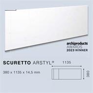 ARSTYLSCURETTO PANNELLO POLIURETANO 380x14,5x1,4mt cf.9 pz.