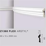 ARSTYLZ1360flex CORNICE POLIURETANO MT.2 60x15 cf.30 mt.
