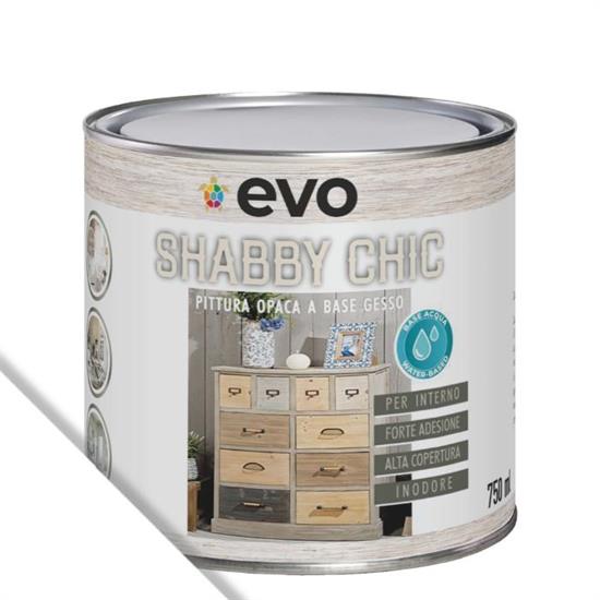 EVO SHABBY CHIC BIANCO NEVE ML.750