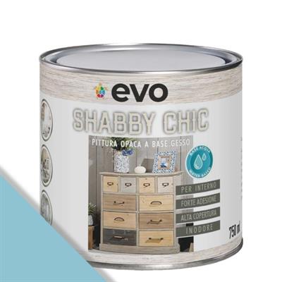 EVO SHABBY CHIC BLU CIELO ML.750