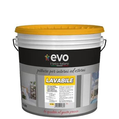 EVO IDROPITTURA LAVABILE LT.4