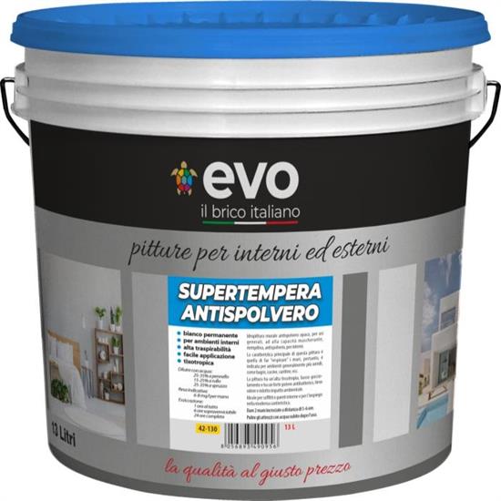EVO SUPERTEMPERA ANTISPOLVERO LT.13