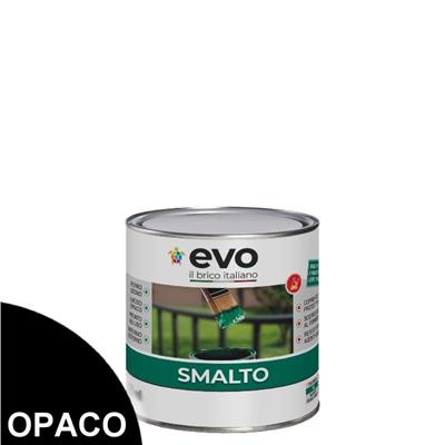EVO SMALTO NERO OPACO ML.125