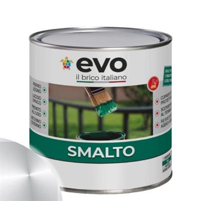 EVO SMALTO ARGENTO INTERNI/ESTERNI ML.750