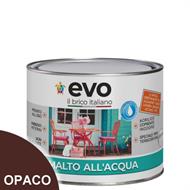 EVO SUPER SMALTO ALL'ACQUA MARRONE OPACO ML.500