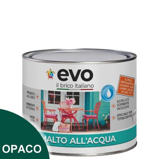 EVO SUPER SMALTO ALL'ACQUA VERDE OPACO ML.500