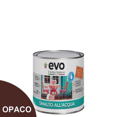 EVO SUPER SMALTO ALL'ACQUA MARRONE OPACO ML.125