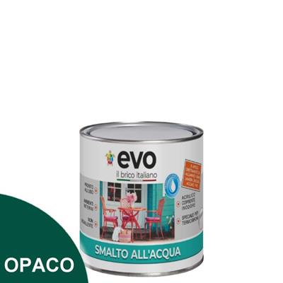 EVO SUPER SMALTO ALL'ACQUA VERDE OPACO ML.125
