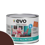 EVO SUPER SMALTO ALL'ACQUA MARRONE LUCIDO ML.500