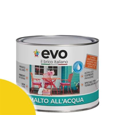 EVO SUPER SMALTO ALL'ACQUA GIALLO LUCIDO ML.500