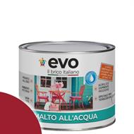 EVO SUPER SMALTO ALL'ACQUA ROSSO LUCIDO ML.500