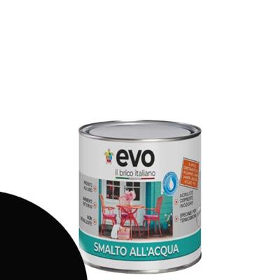 EVO SUPER SMALTO ALL'ACQUA NERO LUCIDO ML.125