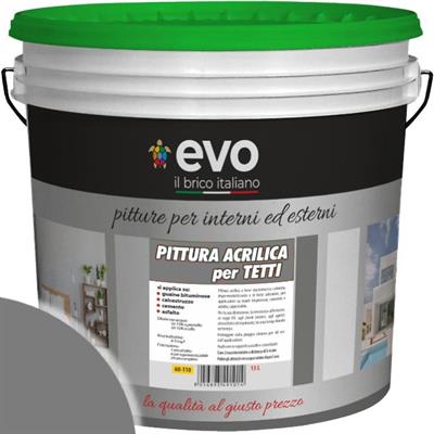 EVO ACRILICA GRIGIA LT.13