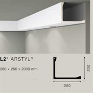 ARSTYLL2 PROFILO POLIURETANO MT.2 200x250 cf.6 mt.