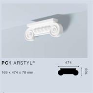 ARSTYLPC1 CAPITELLO x PILASTRO 362x135x54 mm.
