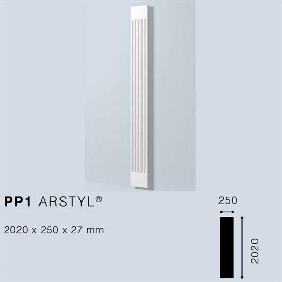 ARSTYLPP1 PILASTRO IN POLIURETANO 202cm x 25cm.