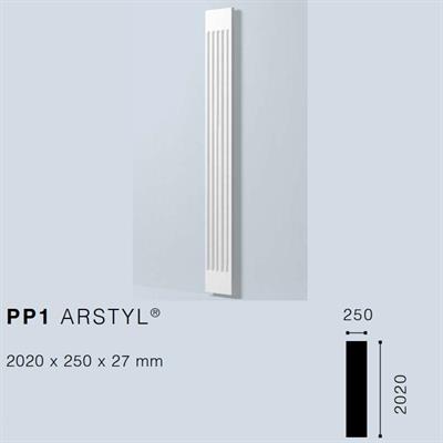ARSTYLPP1 PILASTRO IN POLIURETANO 202cm x 25cm.