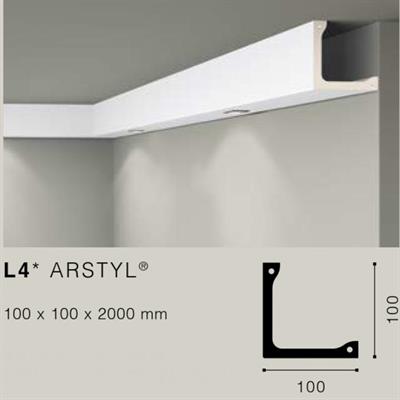 ARSTYLL4 PROFILO POLIURETANO MT.2 100x100 cf.22 mt.