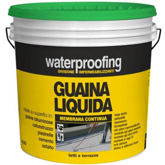GUAINA LIQUIDA WATERPROOFING VERDE LT.13