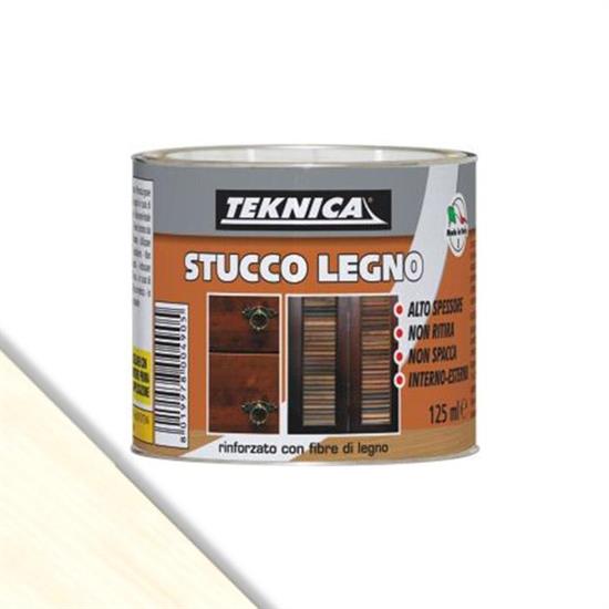 STUCCO LEGNO BICOMPONENTE BIANCO ML.125