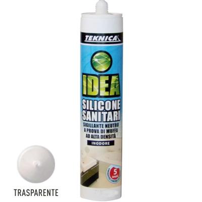 SILICONE IDEA TRASPARENTE IN CARTUCCIA ML.310(*)