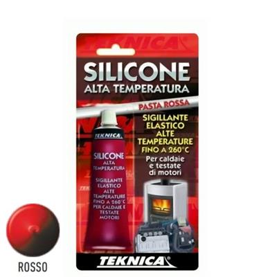 SILICONE ROSSO ALTA TEMPERATURA IN TUBETTO ML.60(*)