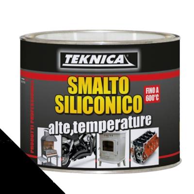SMALTO SILICONICO TEKNICA NERO A.T. ML.500(*)