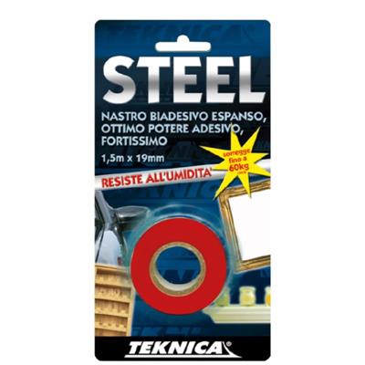 STEEL BIADESIVO FORTE BLISTER 1,5mt.x19mm(*)