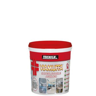 VIAMUFFA SUPERLAVABILE ACRILICO LT.1 A pH BASICO(*)