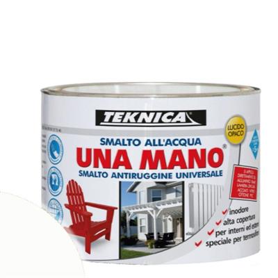 UNAMANO SMALTO ACQUA BIANCO LUCIDO ML.500