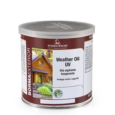UV WEATHER OIL PROTETTIVO TRASPARENTE LT.1